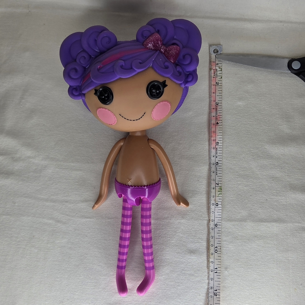 Lalaloopsy Purple and Pink Doll with Curly Hair - Picture 8 of 8